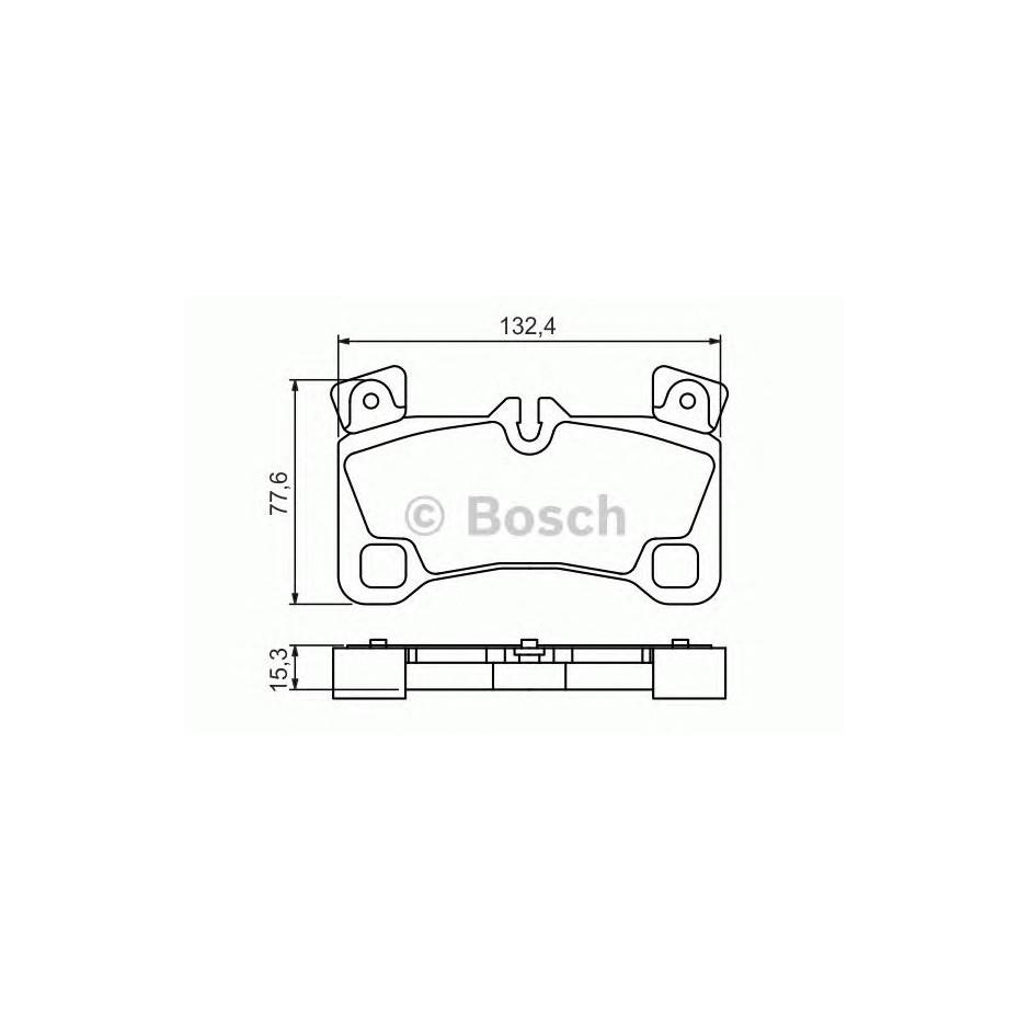 PLAQUETTES BOSCH 0986494205