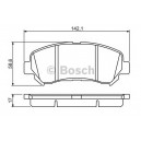 PLAQUETTES BOSCH 0986494244