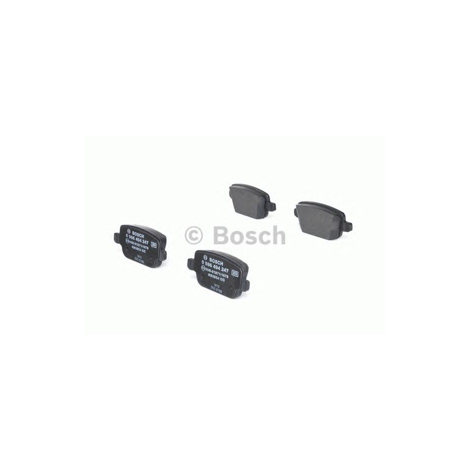 PLAQUETTES BOSCH 0986494247