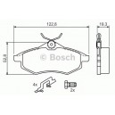 PLAQUETTES BOSCH 0986494262