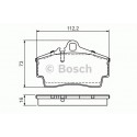 PLAQUETTES BOSCH 0986494265