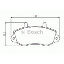 PLAQUETTES BOSCH 0986494288