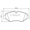 PLAQUETTES BOSCH 0986494293