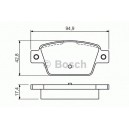 PLAQUETTES BOSCH 0986494536