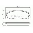 PLAQUETTES BOSCH 0986494543