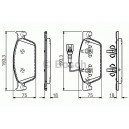 PLAQUETTES BOSCH 0986494553