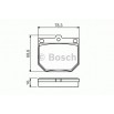 PLAQUETTES BOSCH 0986494579