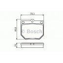 PLAQUETTES BOSCH 0986494579