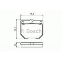 PLAQUETTES BOSCH 0986494579