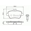 PLAQUETTES BOSCH 0986494664