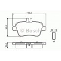 PLAQUETTES BOSCH 0986494664