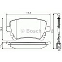 PLAQUETTES BOSCH 0986494669