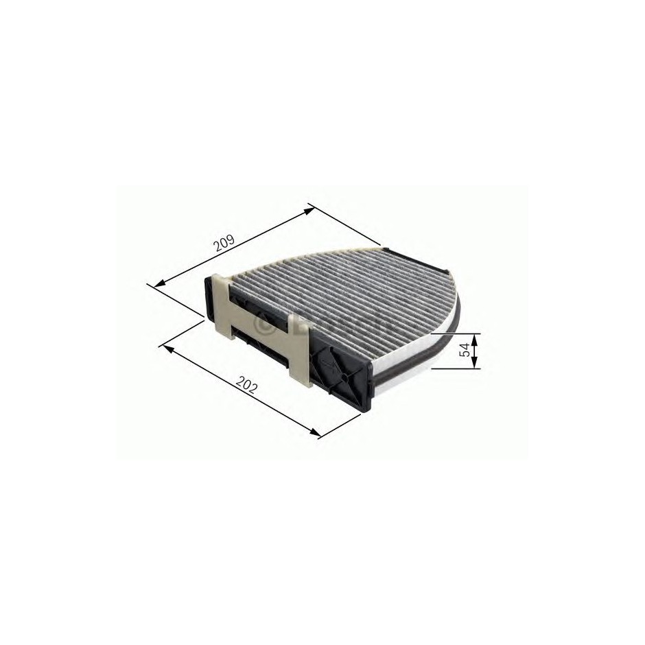 FILTRE POUR HABITACLE 1 987 432 001