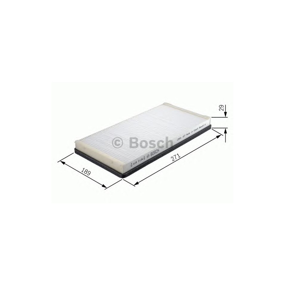 FILTRE POUR HABITACLE 1 987 432 022