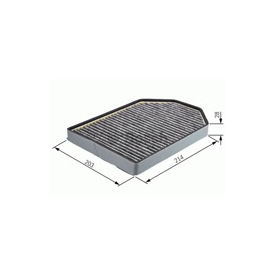 FILTRE HABIT CHARBON ACT 1 987 432 367