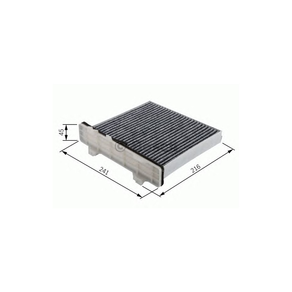 FILTRE HABIT CHARBON ACT 1 987 432 498
