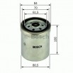 FILTRE A CARBURANT BOSCH 1457434331