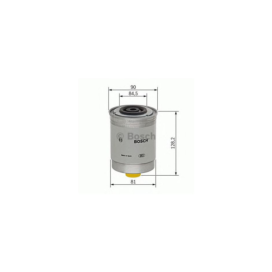 FILTRE A CARBURANT BOSCH 1457434400