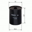 FILTRE A CARBURANT BOSCH 1457434448