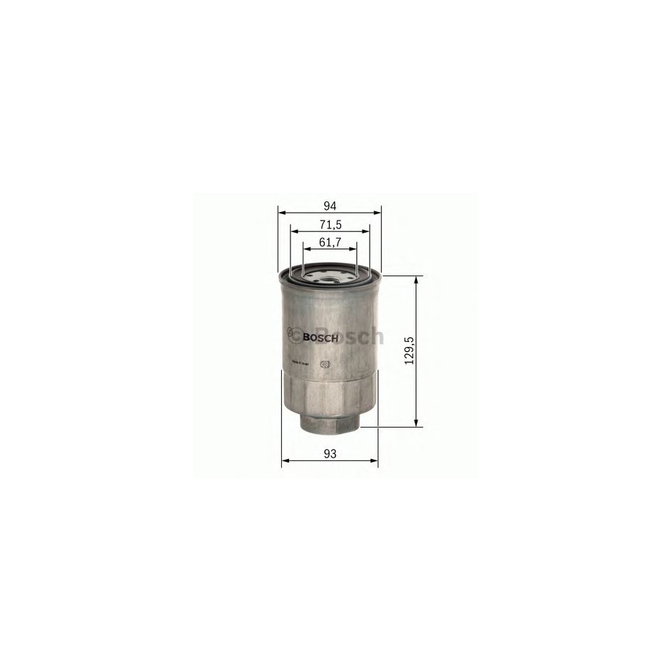 FILTRE A CARBURANT BOSCH 1457434453