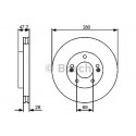 DISQUE DE FREIN BOSCH 0 986 479 460