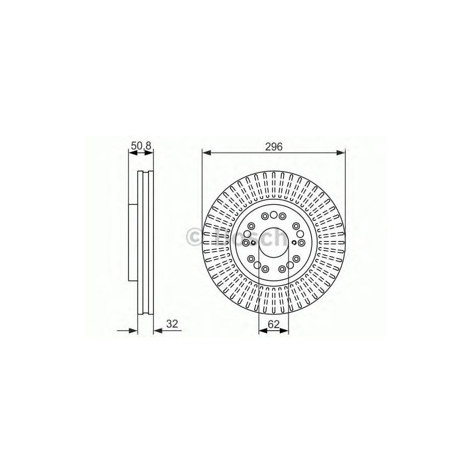 DISQUE DE FREIN BOSCH 0 986 479 485