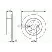 BOSCH DISQUES DE FREINS BOSCH 0 986 479 509