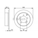 BOSCH DISQUES DE FREINS BOSCH 0 986 479 512