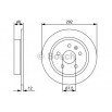 BOSCH DISQUES DE FREINS BOSCH 0 986 479 513