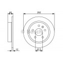 BOSCH DISQUES DE FREINS BOSCH 0 986 479 513