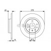 BOSCH DISQUES DE FREINS BOSCH 0 986 479 515