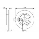BOSCH DISQUES DE FREINS BOSCH 0 986 479 515