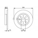 BOSCH DISQUES DE FREINS BOSCH 0 986 479 517