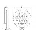 BOSCH DISQUES DE FREINS BOSCH 0 986 479 517