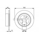 BOSCH DISQUES DE FREINS BOSCH 0 986 479 518