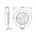 BOSCH DISQUES DE FREINS BOSCH 0 986 479 518