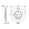 BOSCH DISQUES DE FREINS BOSCH 0 986 479 522
