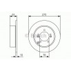 BOSCH DISQUES FREINS BOSCH 0 986 479 525