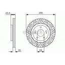 BOSCH DISQUES FREINS BOSCH 0 986 479 527