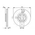 BOSCH DISQUES DE FREINS BOSCH 0 986 479 529