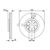 BOSCH DISQUES DE FREINS BOSCH 0 986 479 531