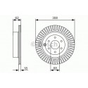 BOSCH DISQUES FREINS BOSCH 0 986 479 533