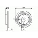 BOSCH DISQUES FREINS BOSCH 0 986 479 535