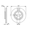 BOSCH DISQUES DE FREINS BOSCH 0 986 479 562