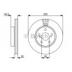 BOSCH DISQUES DE FREINS BOSCH 0 986 479 564