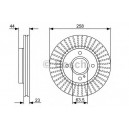 BOSCH DISQUES DE FREINS BOSCH 0 986 479 566