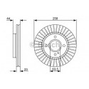 BOSCH DISQUES DE FREINS BOSCH 0 986 479 566