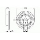 BOSCH DISQUES DE FREINS BOSCH 0 986 479 584