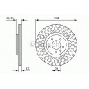 BOSCH DISQUES DE FREINS BOSCH 0 986 479 588