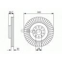 BOSCH DISQUES DE FREINS BOSCH 0 986 479 589